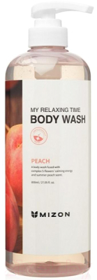 Гель для душа Mizon My Relaxing Time Peach (800мл)