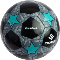 

Футбольный мяч Ingame, Pro Black 2020