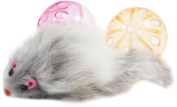 Набор игрушек для кошек Triol XW0329 / 22181041 (2 мяча, мышь) - 