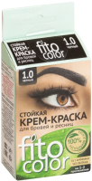 Краска для бровей Fito Косметик Fito Color (2x2мл, черный) - 