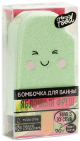 

Бомбочка для ванны Beauty Fox, Бурлящая мороженка Яблочный фреш / 6990968