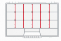

Органайзер для инструментов Kistenberg, Nort Organiser 30 / KNO30204T-3020
