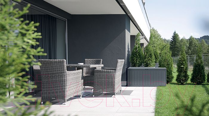Сундук уличный Prosperplast Boardebox MBBL280-S433 (антрацит) — фото 3