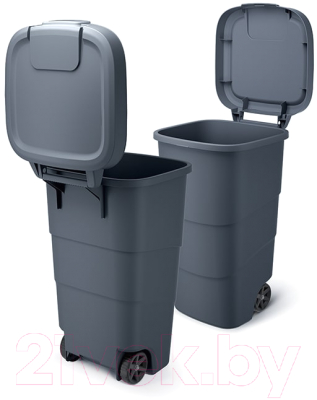 Контейнер для мусора Prosperplast Wheeler 90 L NBWB90-S433 (антрацит)