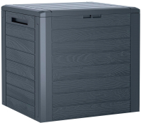 Сундук уличный Prosperplast Woodebox MBWL140-S433 (антрацит)