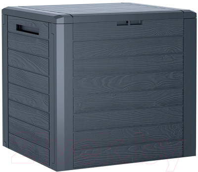 Изображение товара Сундук уличный Prosperplast Woodebox MBWL140-S433 (антрацит)