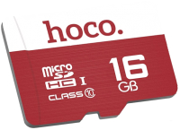 Карта памяти Hoco MicroSDHC Class 10 16GB (без адаптера) - 