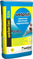 Гидроизоляция цементная WEBER Vetonit Tec 824 (18кг) - 