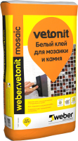 Клей для плитки WEBER Vetonit Mosaic (25кг) - 