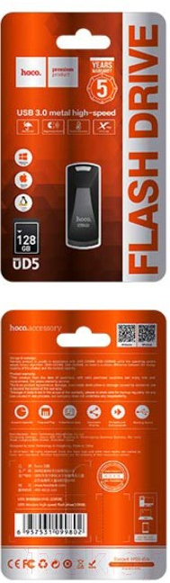 Usb flash накопитель Hoco UD5 Wisdom USB3.0 128Gb