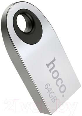 USB flash накопитель Hoco UD9 USB2.0 64Gb (серебристый)