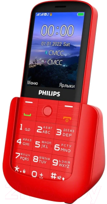 Мобильный телефон Philips Xenium E227 CTE227RD/00 (красный)