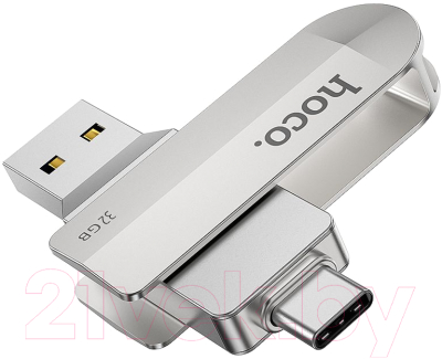 Usb flash накопитель Hoco UD10 USB3.0 32Gb (серебристый)