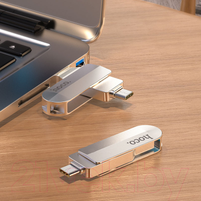 Usb flash накопитель Hoco UD10 USB3.0 32Gb (серебристый)