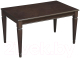 Журнальный столик Мебелик Васко В 81 (темно-коричневый/патина) - 