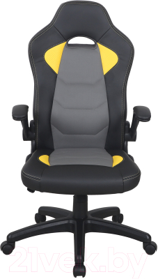 Кресло геймерское Brabix Skill GM-005 / 532494 (черный/желтый)