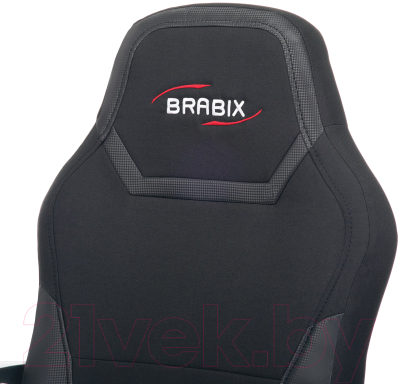 Кресло геймерское Brabix Alpha GM-018 / 532636 (черный)