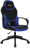 Кресло геймерское Brabix Alpha GM-018 / 532638 (черный/синий) - 