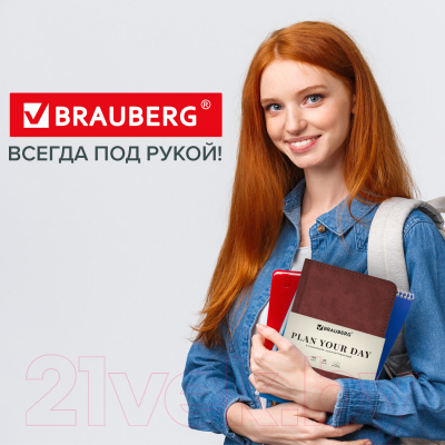 Ежедневник Brauberg Status / 113363 (коричневый)