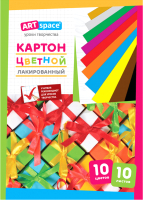 Набор цветного картона ArtSpace Нкл10-10_6103 (10л) - 