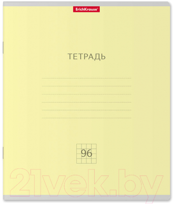 Изображение товара Тетрадь Erich Krause Классика / 56318 (96л, клетка)