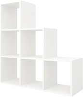 Стеллаж Мебель-Класс Куб-4 (белый) - 