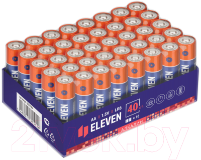 Комплект батареек Eleven AA LR6 OS40 (40шт)