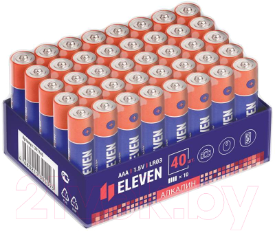 Комплект батареек Eleven AAA LR03 OS40 (40шт)