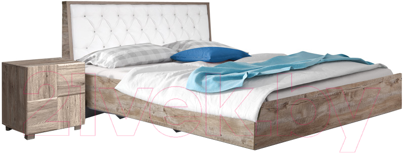 Двуспальная кровать Мебель-КМК 1600 Риксос 0644.10