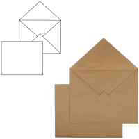 Набор конвертов для цифровой печати Курт Крафт С3+ / 128299 (500шт) - 