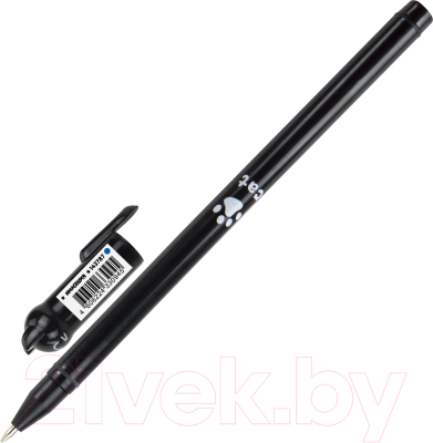 Изображение товара Ручка шариковая Юнландия Котик / 143787 (в ассортименте)