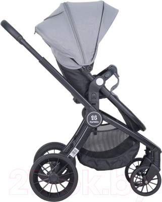 Детская универсальная коляска Farfello Baby Shell BBS 2 в 1 / BBS-19 (светло-серый)