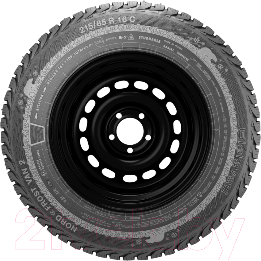 Зимняя легкогрузовая шина Gislaved Nord Frost Van 2 SD 215/65R15C 104/102R