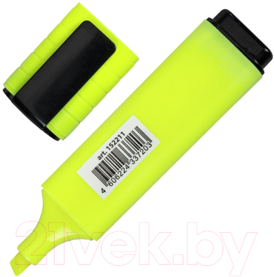 Текстовыделитель Brauberg Original Neon / 152211 (желтый)