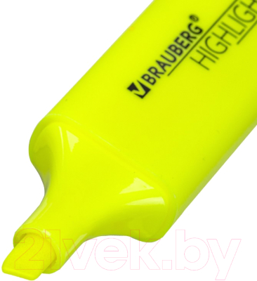 Текстовыделитель Brauberg Original Neon / 152211 (желтый)