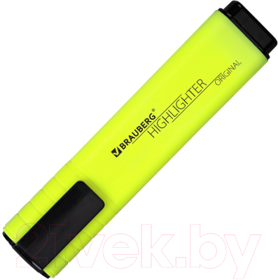 Текстовыделитель Brauberg Original Neon / 152211 (желтый)