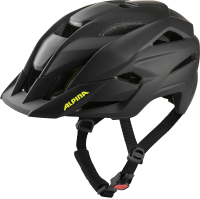 Защитный шлем Alpina Sports 2022 Kamloop / A9769-33 (р-р 60-64, черный/неон желтый матовый) - 