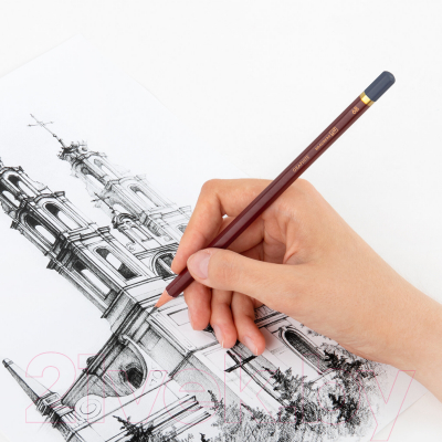 Изображение товара Простой карандаш Brauberg Art Premiere 6B / 181890