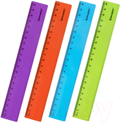 Изображение товара Линейка Brauberg Fruity / 210766 (ассорти)