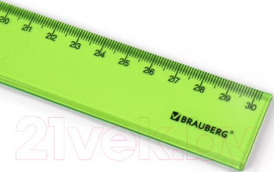 Изображение товара Линейка Brauberg Fruity / 210767 (в ассортименте)