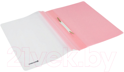 Папка для бумаг Brauberg Pastel / 270457 (персиковый)
