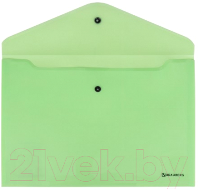 Изображение товара Папка-конверт Brauberg Pastel / 270477 (мятный)