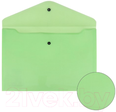 Изображение товара Папка-конверт Brauberg Pastel / 270477 (мятный)