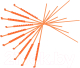 Набор хомутов противоскольжения для автомобиля Rexant 07-7020 (оранжевый) - 