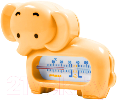 Детский термометр для ванны Maman Слон / RT-32 (оранжевый)