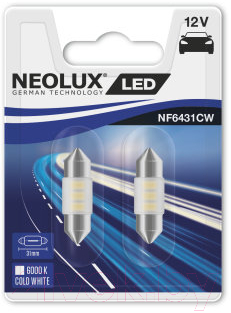 Комплект автомобильных ламп NEOLUX  NF6431CW-02B