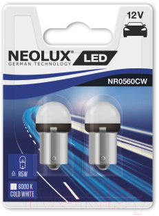 Комплект автомобильных ламп NEOLUX  NR0560CW-02B