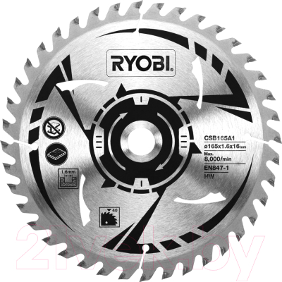 Пильный диск Ryobi CSB184A1D1 (5132003615)