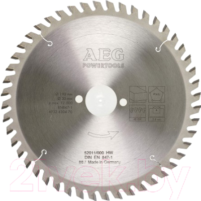 Пильный диск AEG Powertools 4932430470
