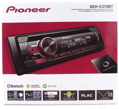 Изображение товара Автомагнитола Pioneer DEH-S310BT